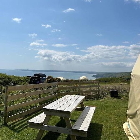 Geodome With Sea Views Near Pendine Villa Exteriör bild