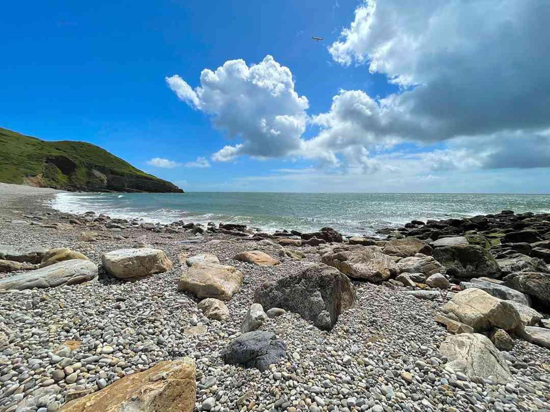 Geodome With Sea Views Near Pendine Villa Exteriör bild