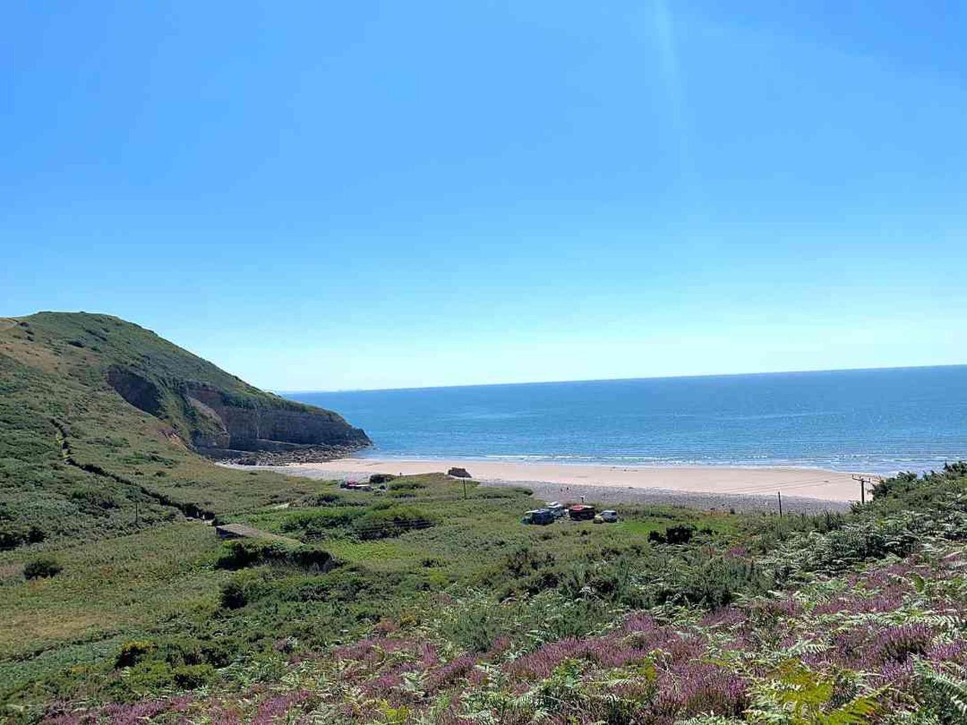 Geodome With Sea Views Near Pendine Villa Exteriör bild